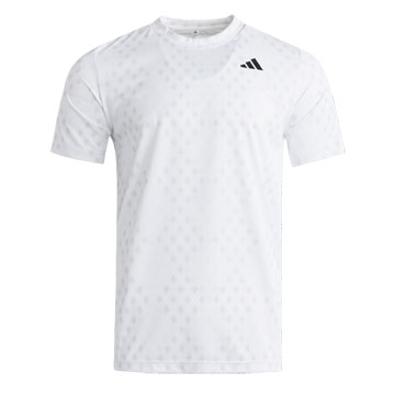 Adidas Club Graph Mens Tee (White/Dash Grey)