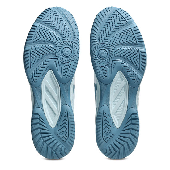 Asics Gel Upcourt 6 Mens Court Shoes (White/Saba Blue)