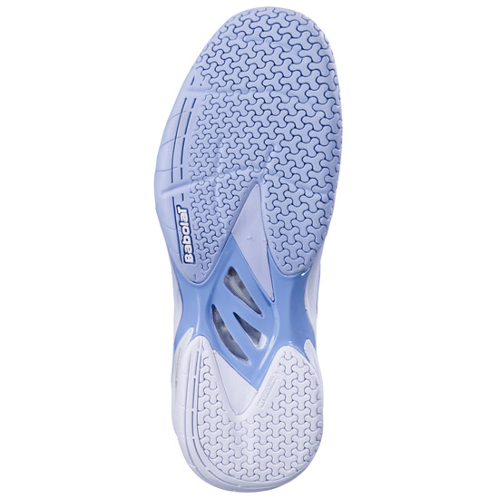 Babolat Shadow 4 Womens Court Shoes (Snow/Blue)