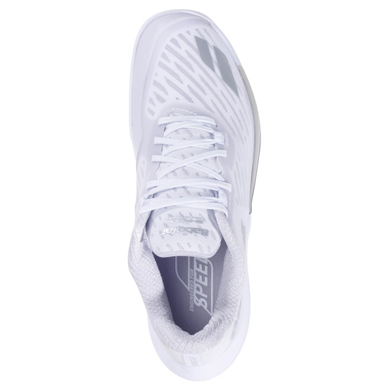 Babolat Shadow Tour 5 Womens Court Shoes (White/White)