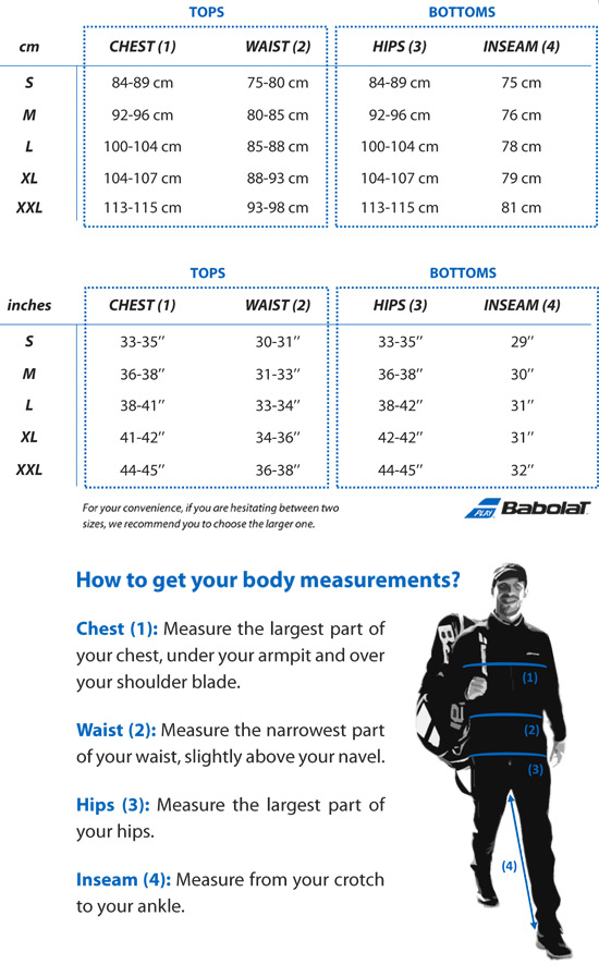 Babolat Mens Clothing
