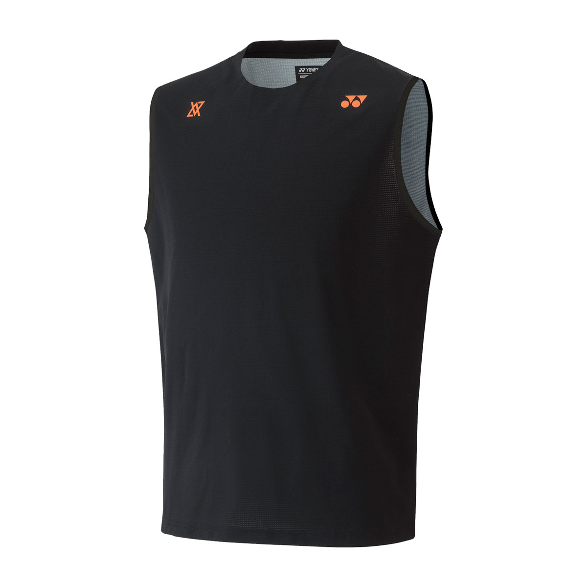Yonex 16823EX VA Viktor Axelsen Limited Edition Mens Sleeveless Top (Black)