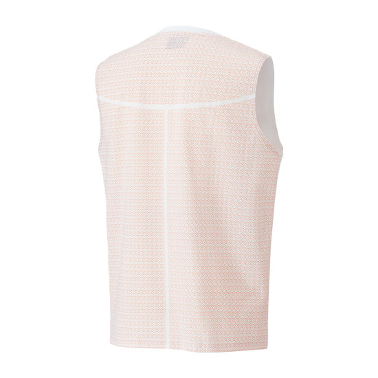 Yonex 16823EX VA Viktor Axelsen Limited Edition Mens Sleeveless Top (White)