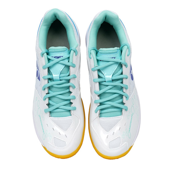 Yonex Power Cushion 101 Womens Badminton Shoes (White-Mint)