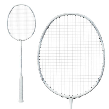 Yonex Nanoflare Nextage Badminton Racket (White-Grey) 4U