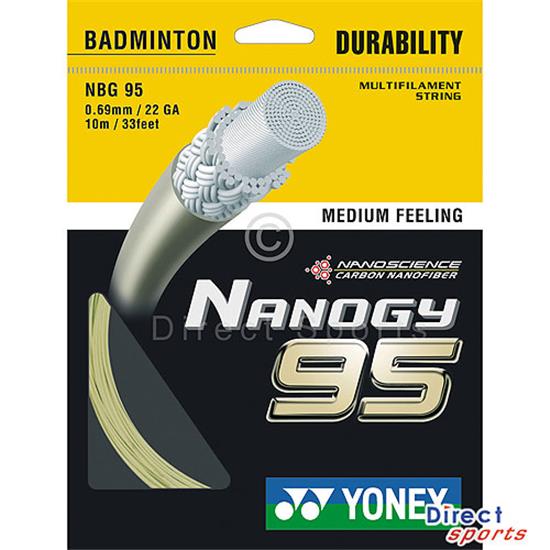 Yonex Nanogy 95 Badminton Racket String (10m Set)